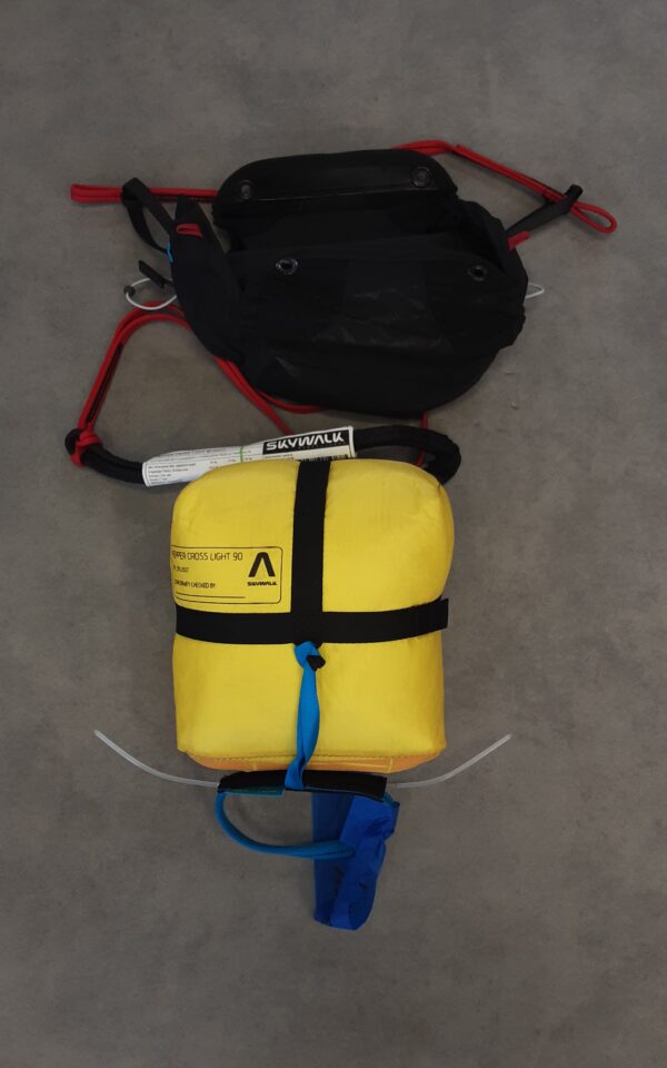 Pepper Cross Light SKYWALK 90 + Ventral NEO - SECOURS PARAPENTE OCCASION – Image 3