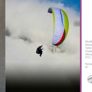 SUSI 3 AIR DESIGN 18 - PARAPENTE OCCASION