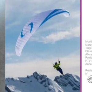 EIKO 2 SUPAIR 21 - PARAPENTE OCCASION