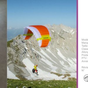 DOUBLESKIN NOVA 17 - PARAPENTE OCCASION