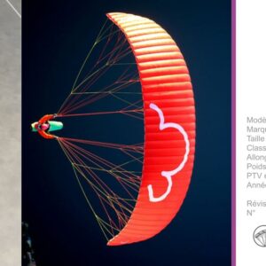 SPIRULINE GT 2 LITTLE CLOUD 2.4 - PARAPENTE OCCASION