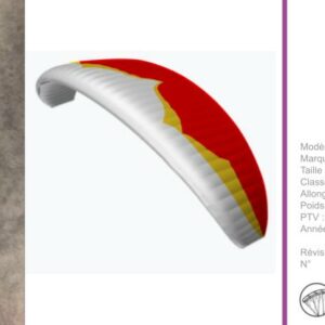 ULTRALITE 4 OZONE 19 - PARAPENTE OCCASION