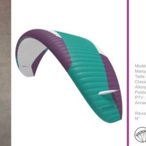 IOTA 3 DLS ADVANCE 27 - PARAPENTE OCCASION