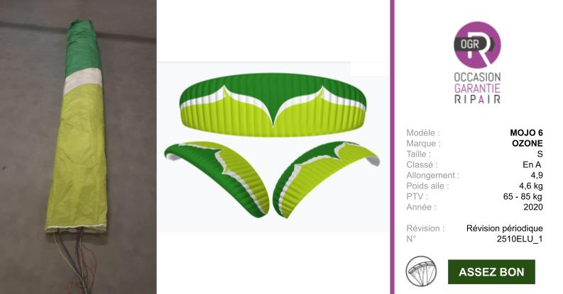MOJO 6 OZONE S - PARAPENTE OCCASION