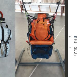 PACK Wani light 2 Woody Valley L + Backup X 100 U turn - PARAPENTE OCCASION