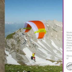 DOUBLE SKIN NOVA 20 - PARAPENTE OCCASION