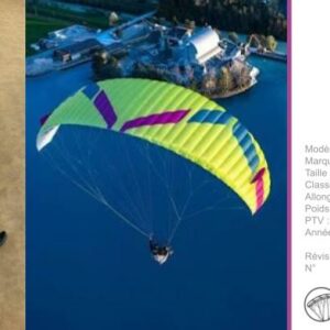 MOXIE OZONE M - PARAPENTE OCCASION