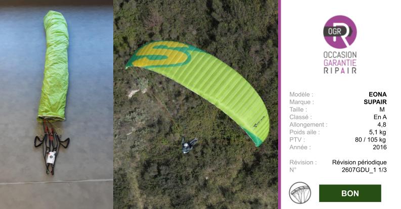EONA SUPAIR M - PARAPENTE OCCASION