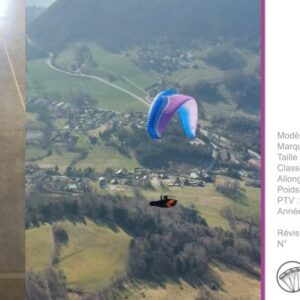 ZEOLITE GT OZONE S - PARAPENTE OCCASION
