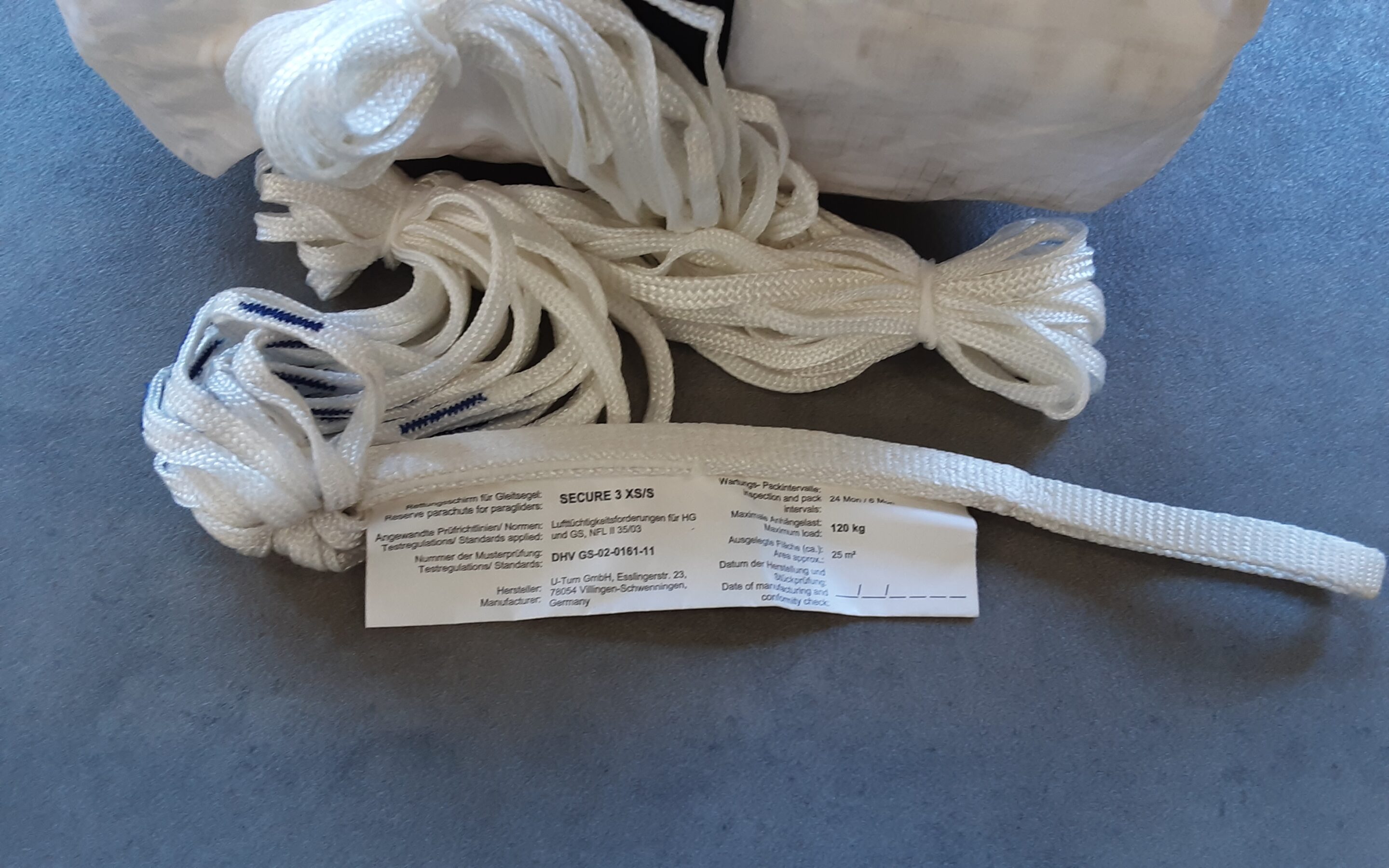 SECURE 3 UTURN XS S- SECOURS PARAPENTE OCCASION – Image 4