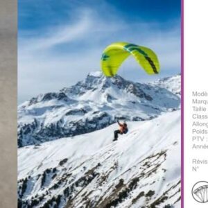 ULTRALITE 5 OZONE 21 - PARAPENTE OCCASION