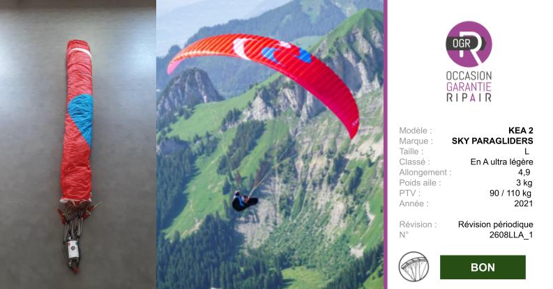 KEA 2 SKY PARAGLIDERS L - PARAPENTE OCCASION