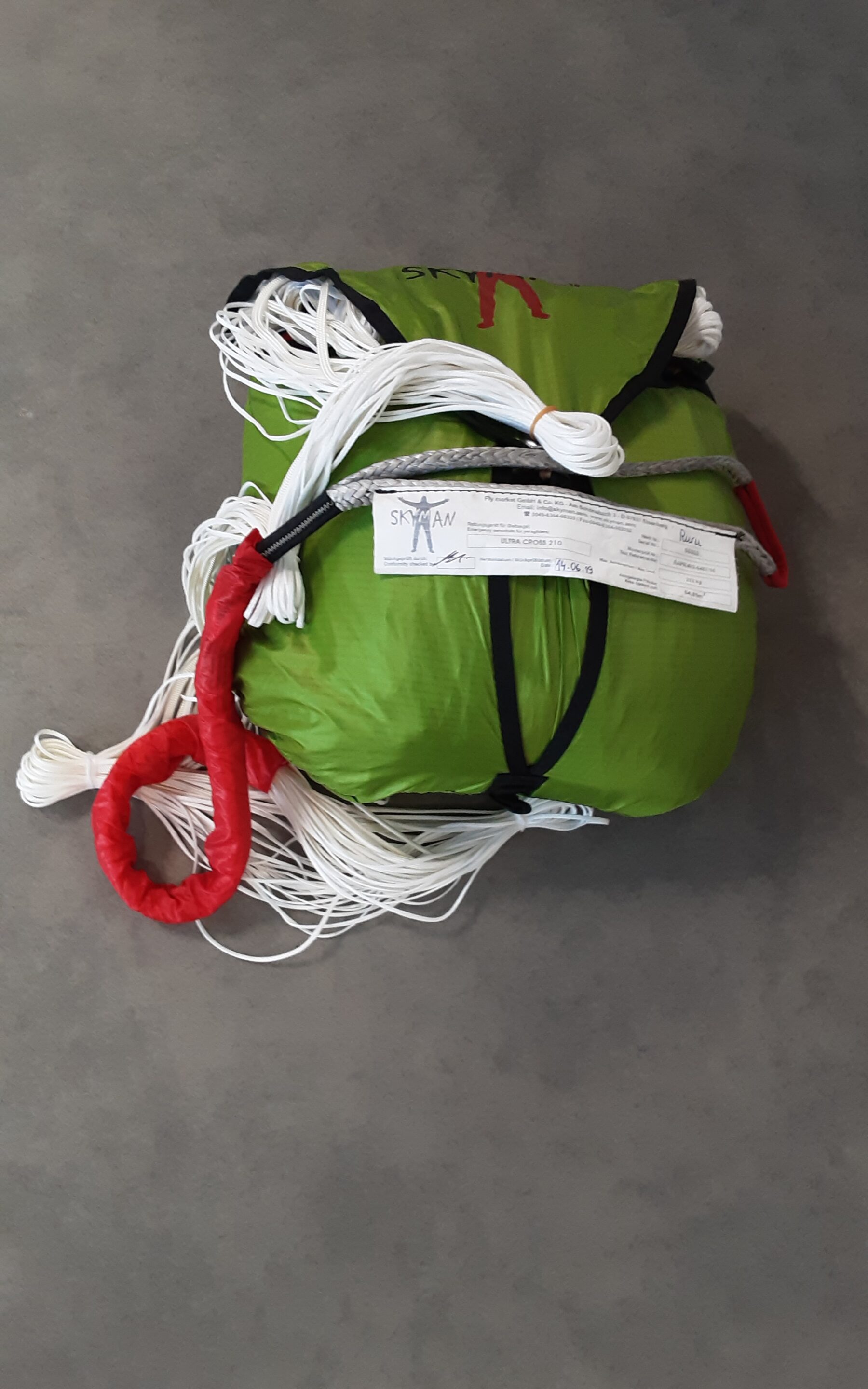 ULTRACROSS SKYMAN 210 - SECOURS PARAPENTE OCCASION – Image 2