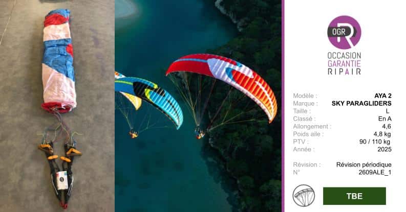 AYA 2 SKY PARAGLIDERS L - PARAPENTE OCCASION – Image 2