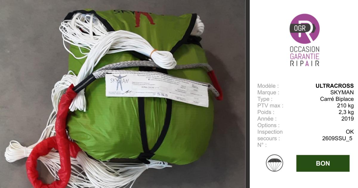 ULTRACROSS SKYMAN 210 - SECOURS PARAPENTE OCCASION